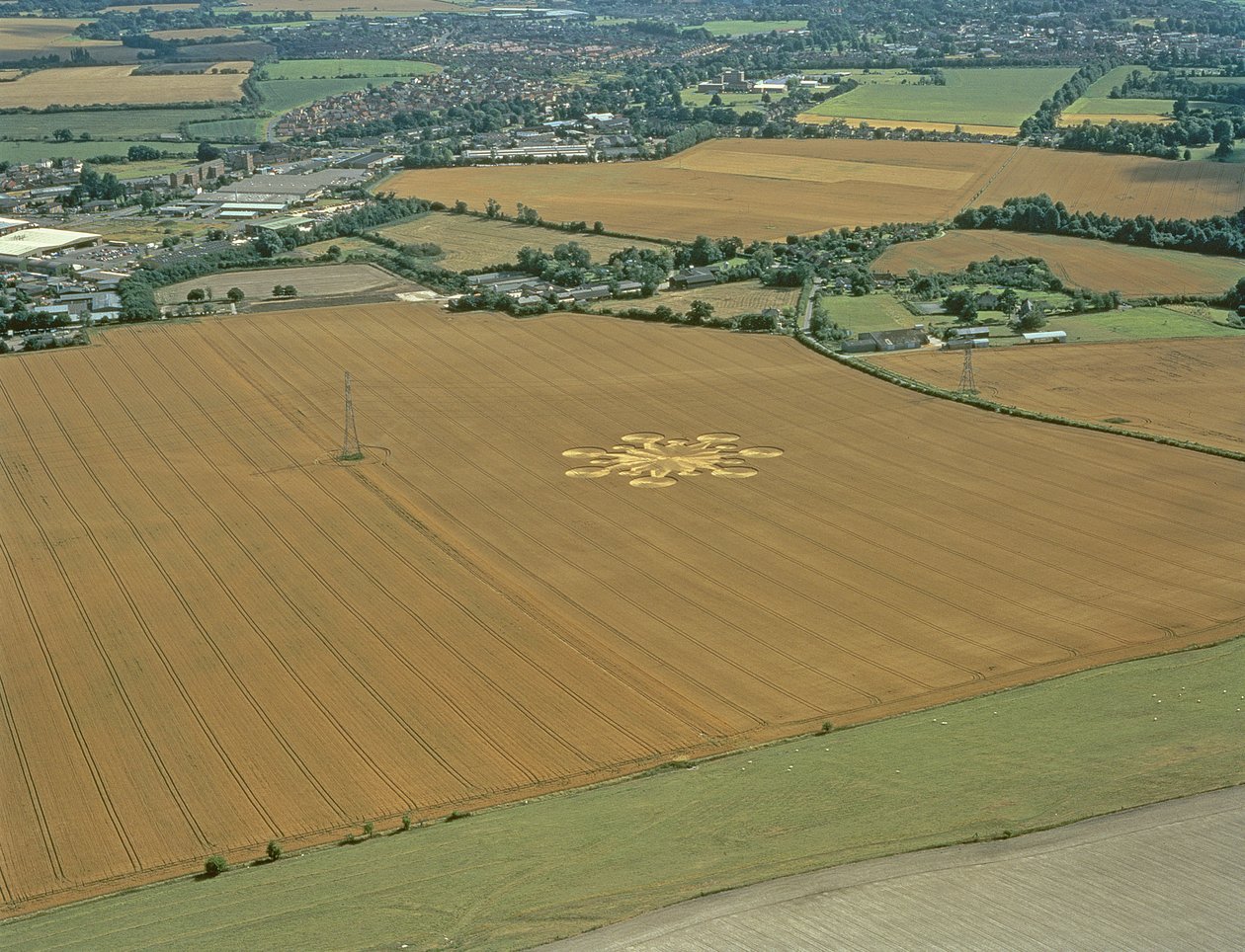 Fourteen Pointed Star, 31. juli 1999 (foto) (se 135476 & 489) af Unbekannt