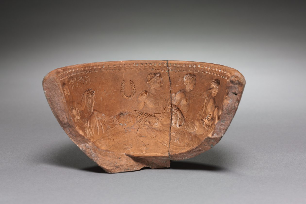 Fragment af en form, Augustan Periode, 27 BC-AD 14 af Unbekannt