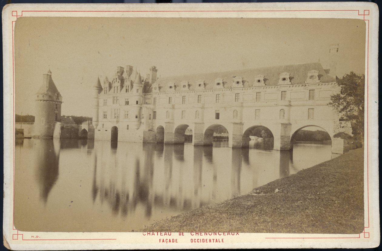 Frankrig, Centre, Indre-et-Loire (37), Chenonceaux: Chateau de Chenonceau af Unbekannter Künstler