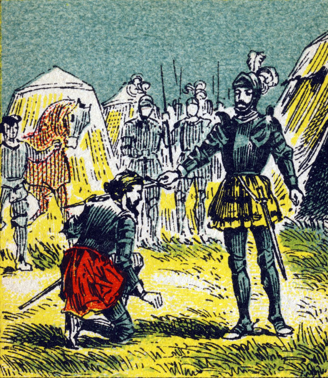 Francois I riddervåben af Bayard den 15. september af Unbekannt