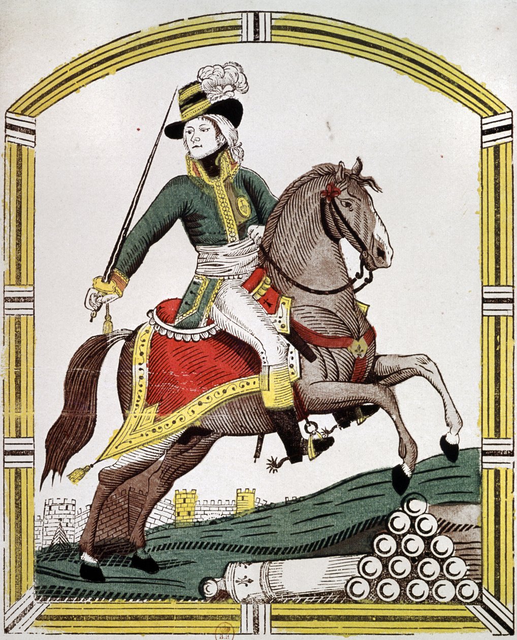 General Francois Athanase de Charette de la Contrie af Unbekannter Künstler