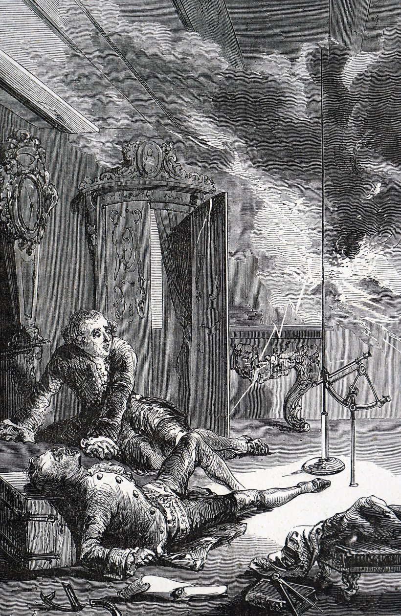 Georg Wilhelm Richmann. af Unbekannt
