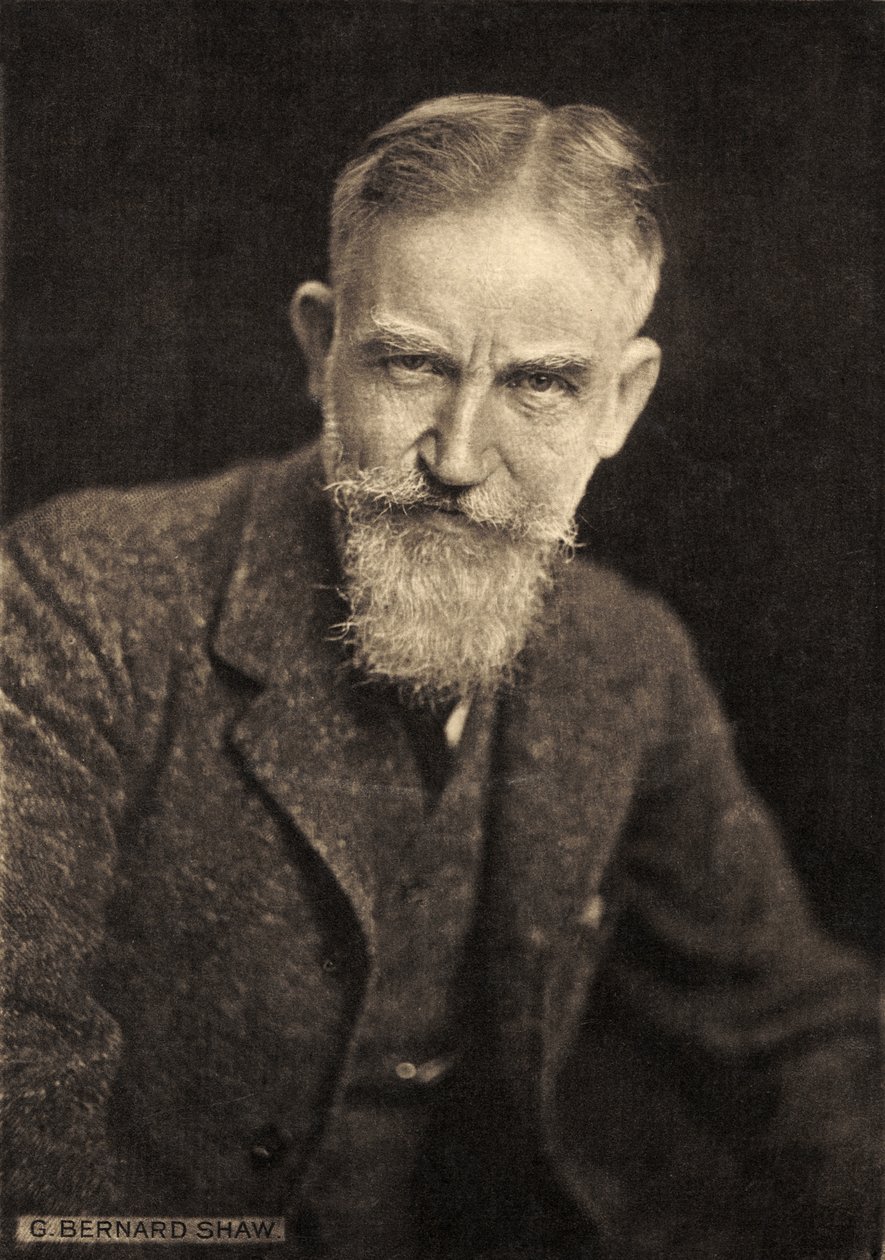 George Bernard Shaw - af Unbekannter Künstler