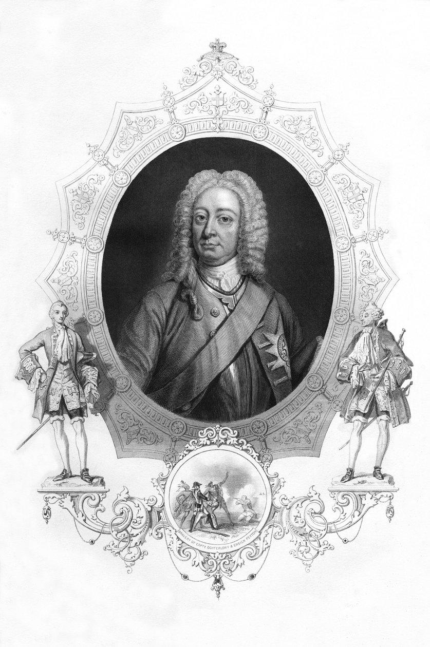 George II af Unbekannter Künstler
