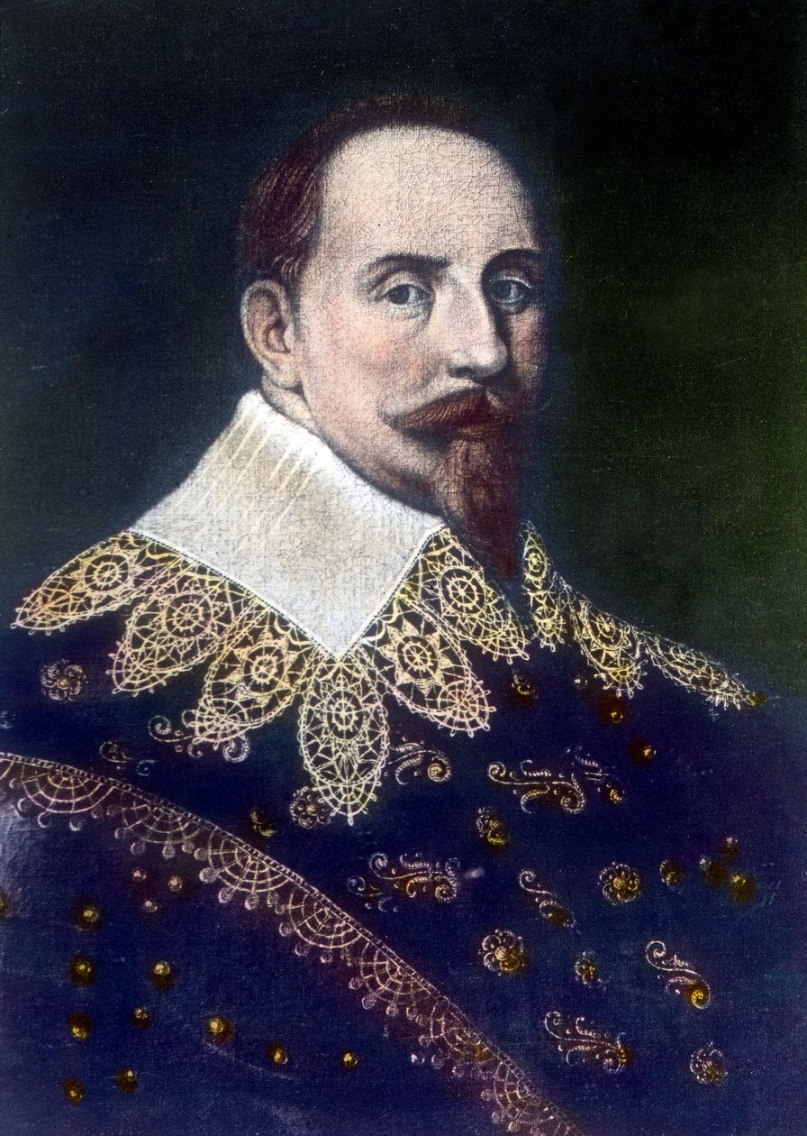 Gustav II Adolf, barnebarn af Gustav Wasa af Unbekannter Künstler