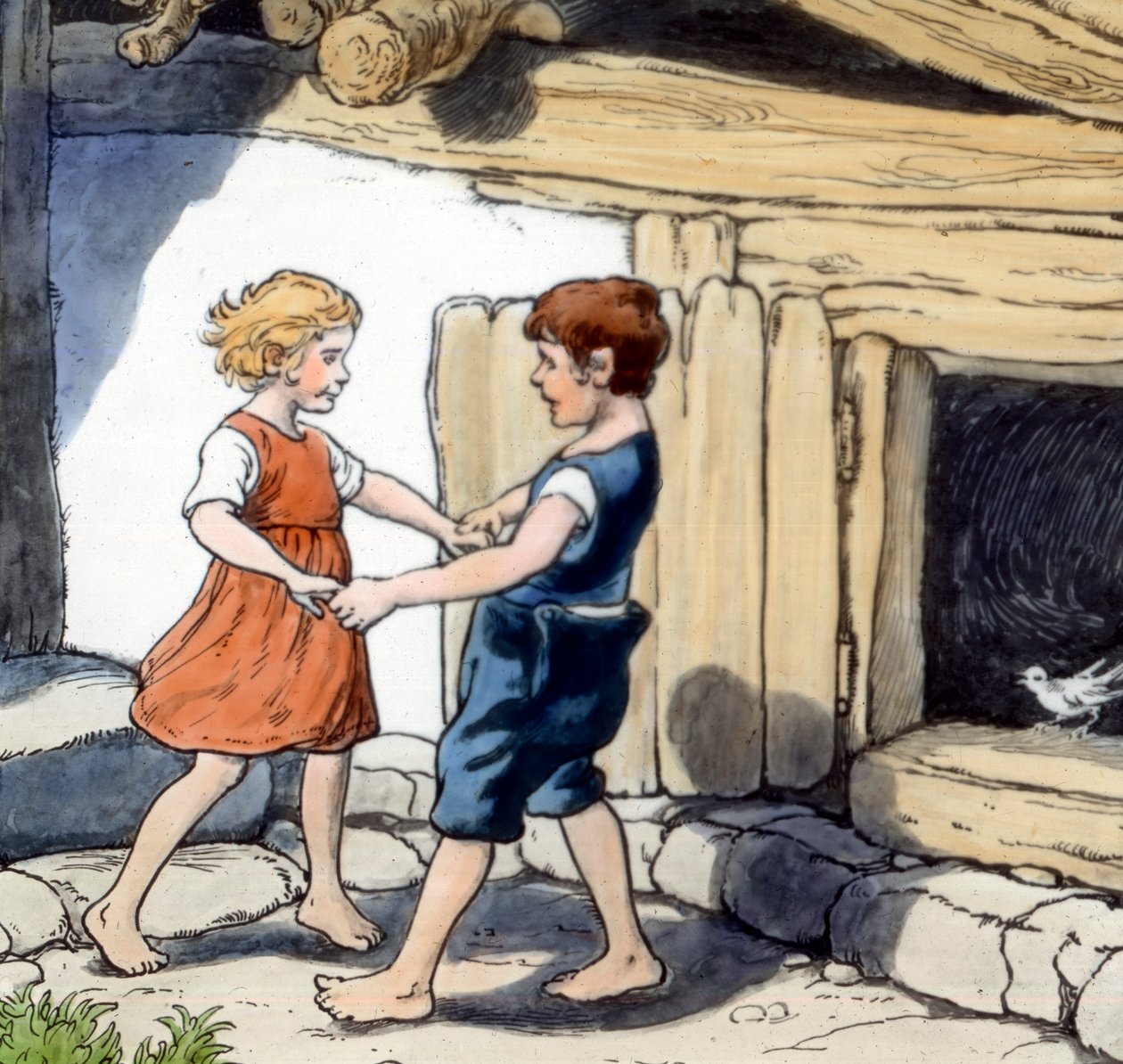 Hannu ja Kerttu af Unbekannter Künstler