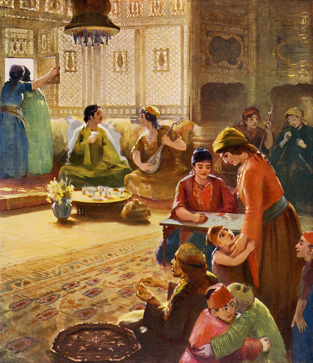Harem af Unbekannter Künstler