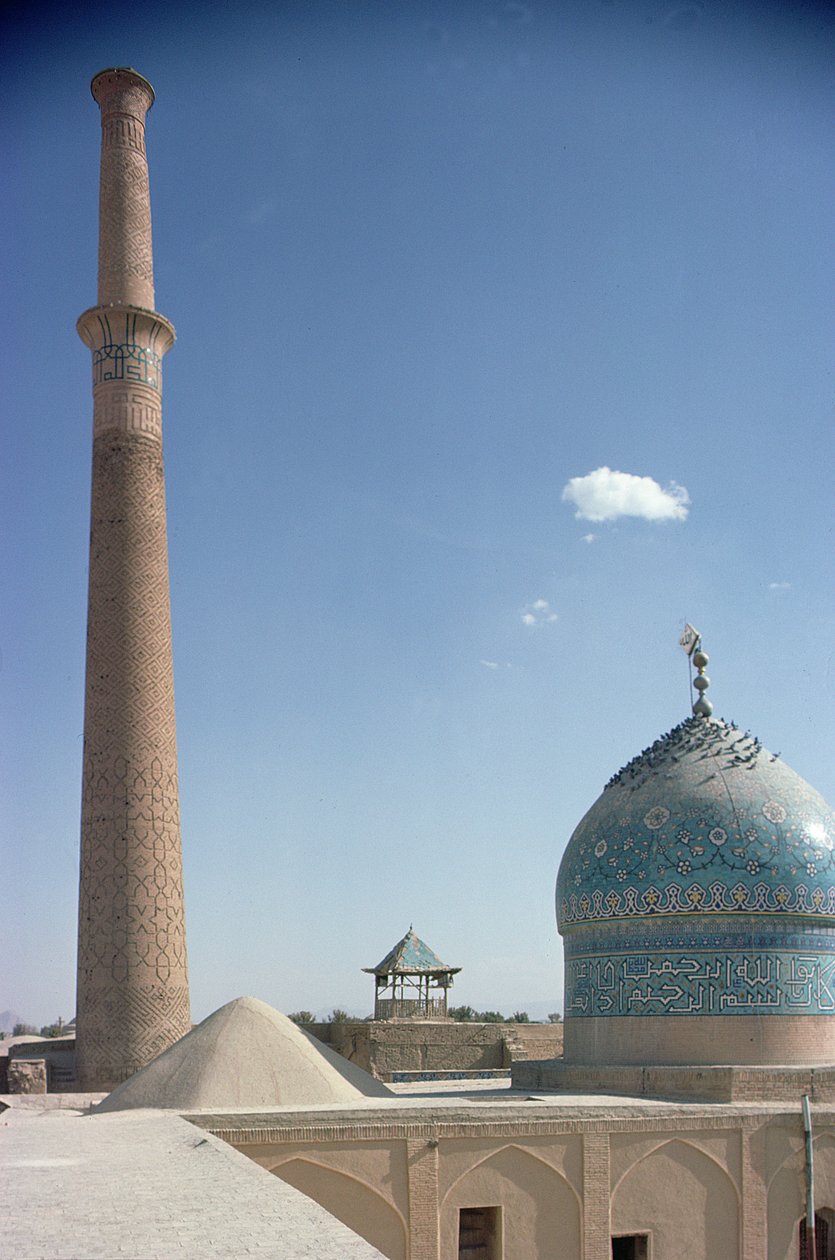 Harun Vilayet-kuplen og Ali-minareten, sandsynligvis omkring 1600-tallet (foto) af Unbekannt