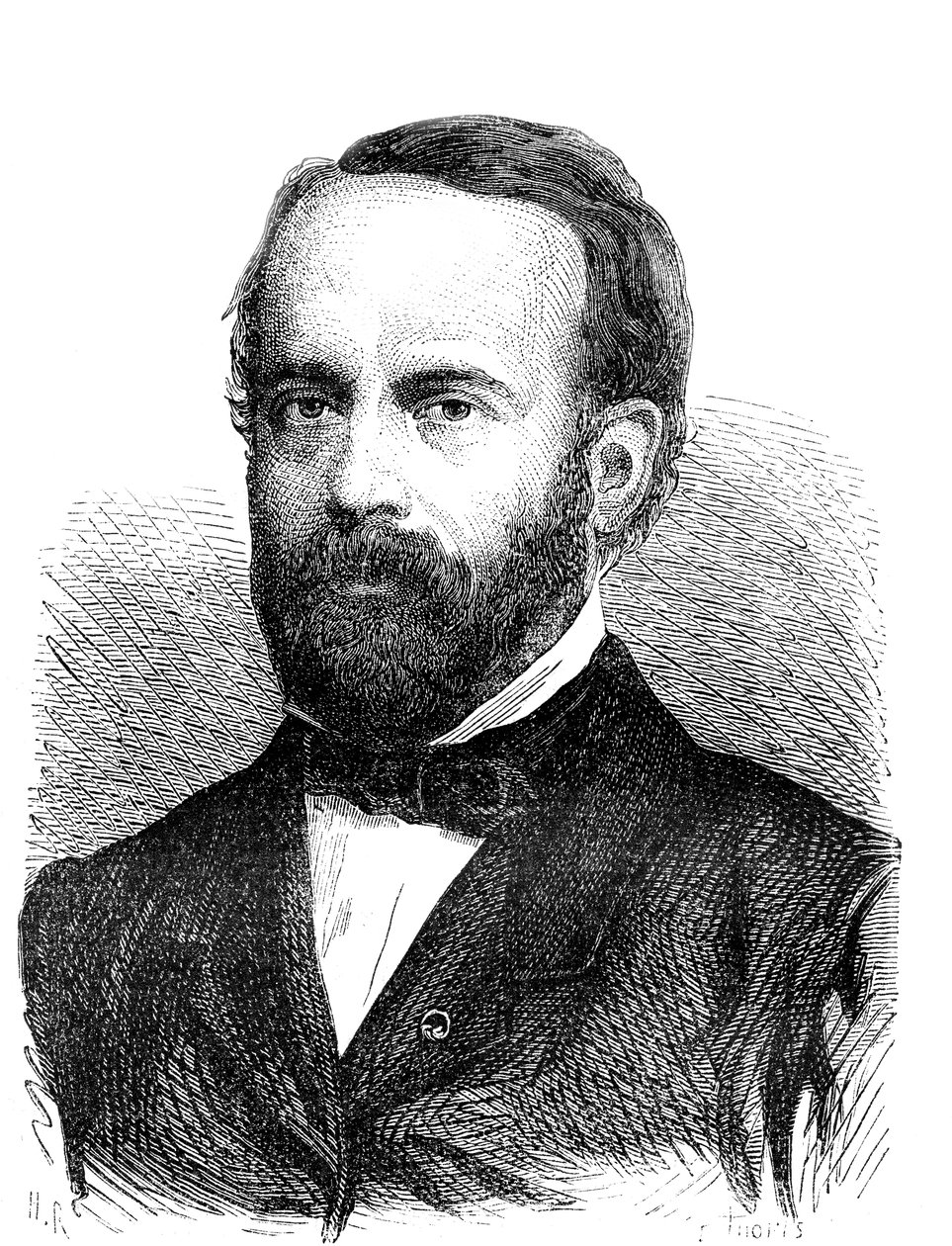 Henri Sainte-Claire Deville, fransk kemiker af Unbekannter Künstler