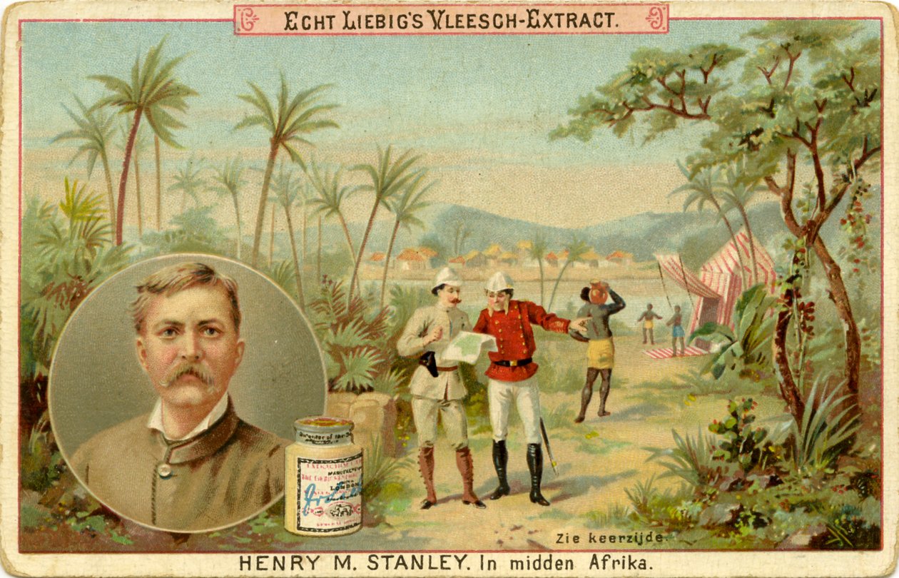 Henry M. Stanley i det centrale Afrika. af Unbekannter Künstler