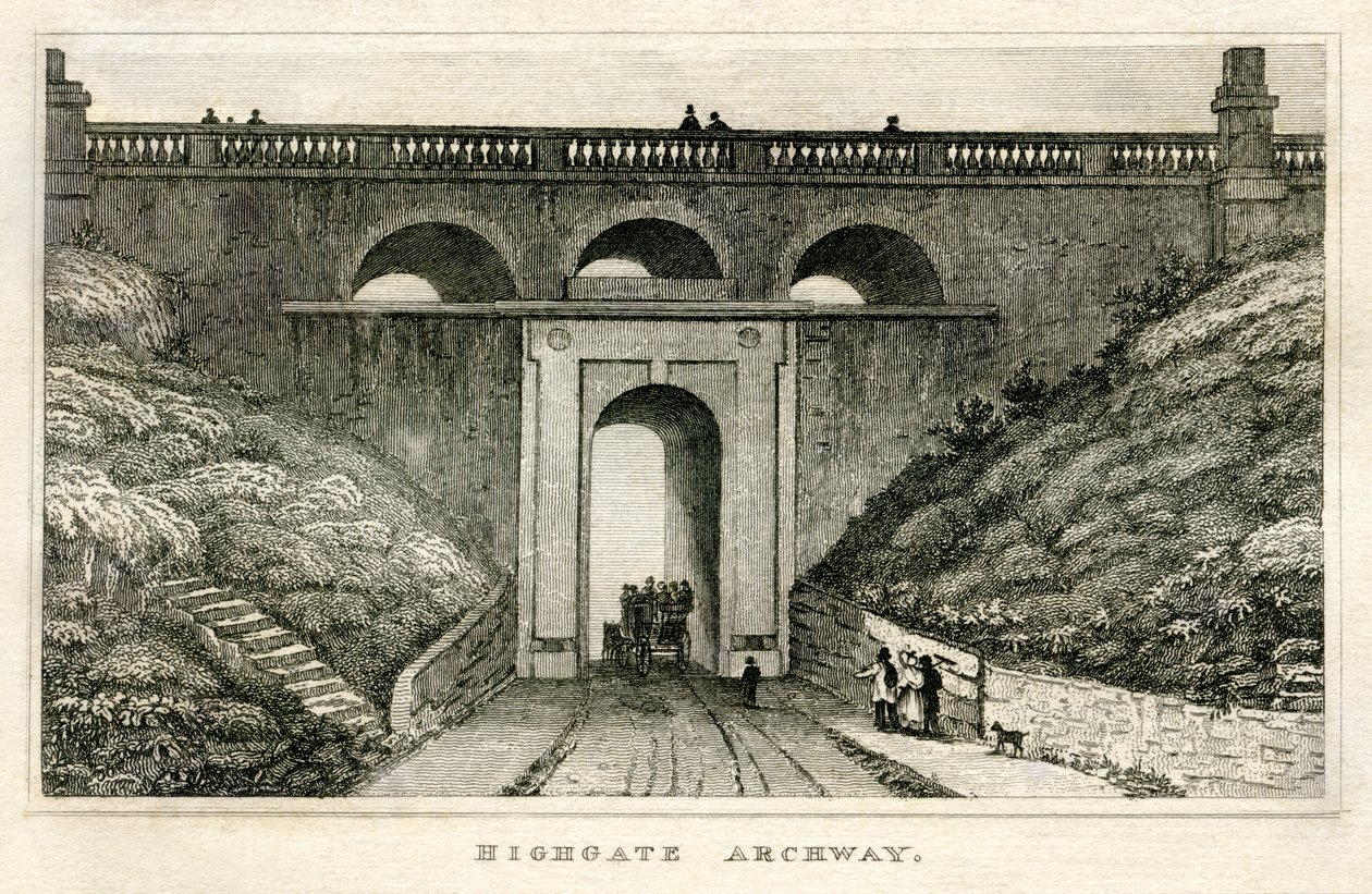 Highgate Archway af Unbekannt