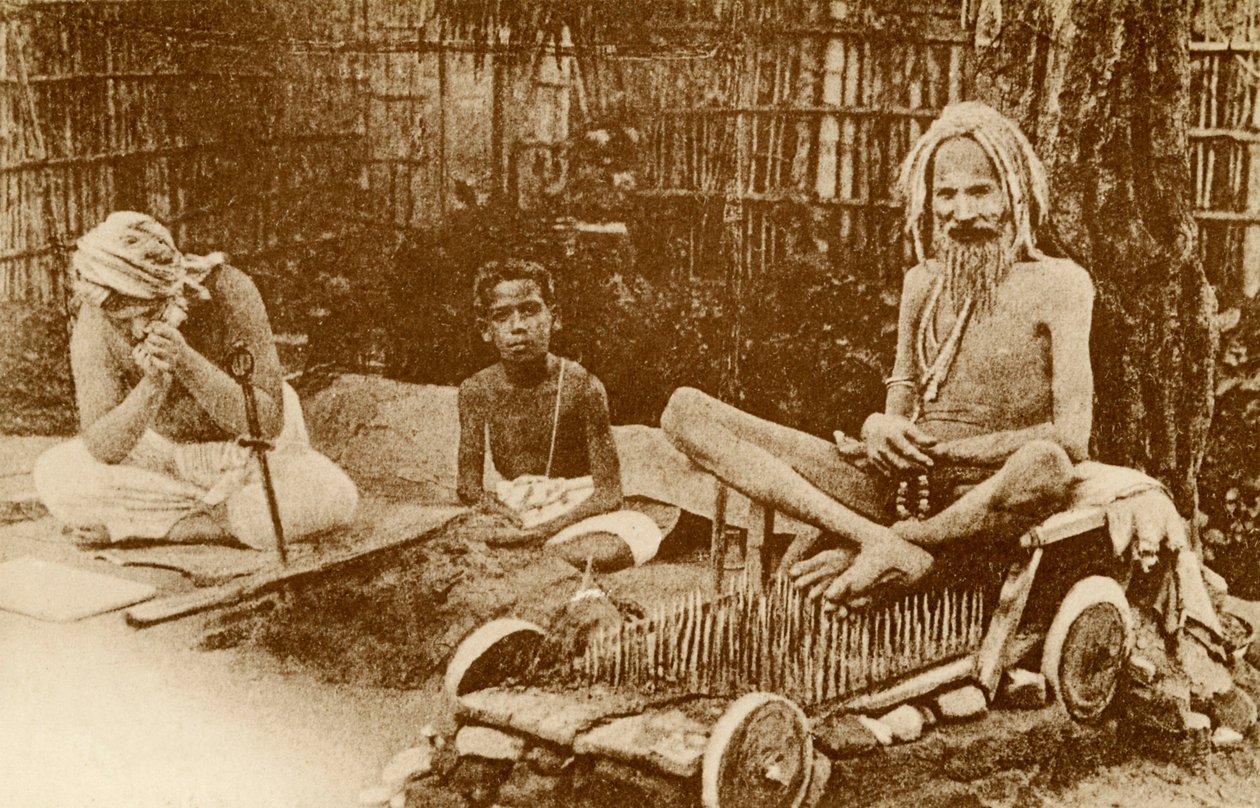 Hinduistisk yogi af Unbekannter Künstler