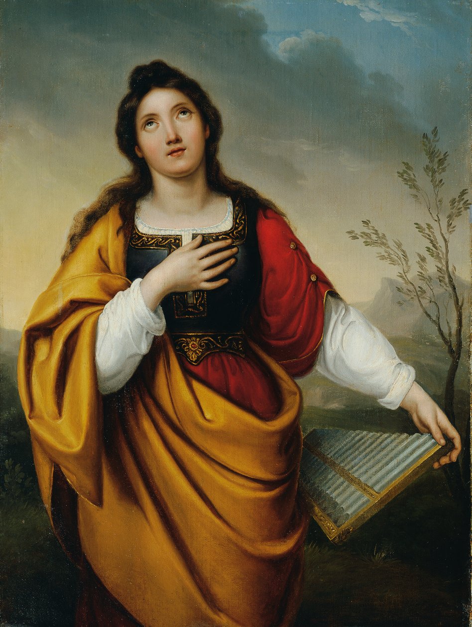 St. Cecilia af Unbekannter Künstler