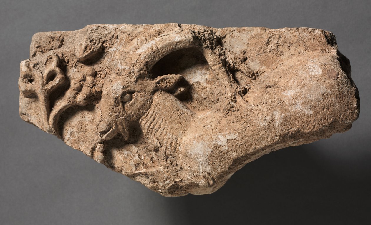 Ibex Eating, c.400-600 af Unbekannt