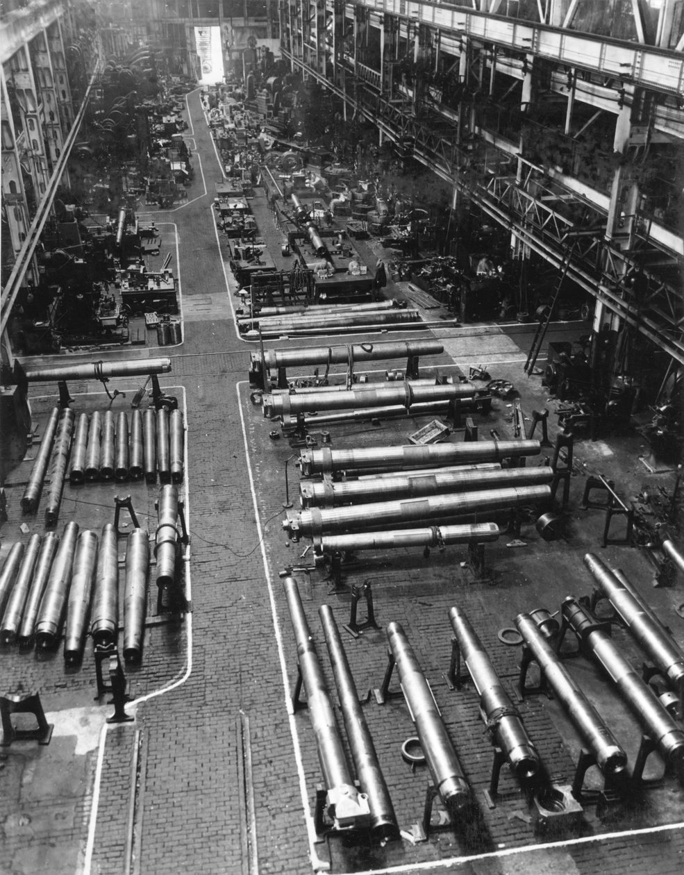 Inside 5 Shop, Elswick Works, Newcastle upon Tyne af Unbekannter Künstler