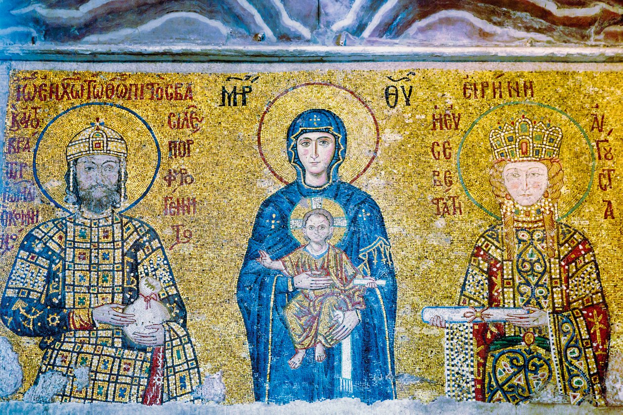 Istanbul, Tyrkiet, Hagia Sophia eller Hagia Sophia (foto) af Unbekannt