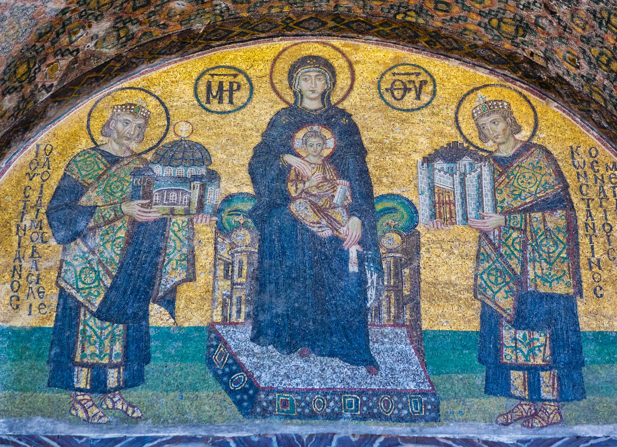 Istanbul, Tyrkiet, Hagia Sophia eller Hagia Sophia (foto) af Unbekannt