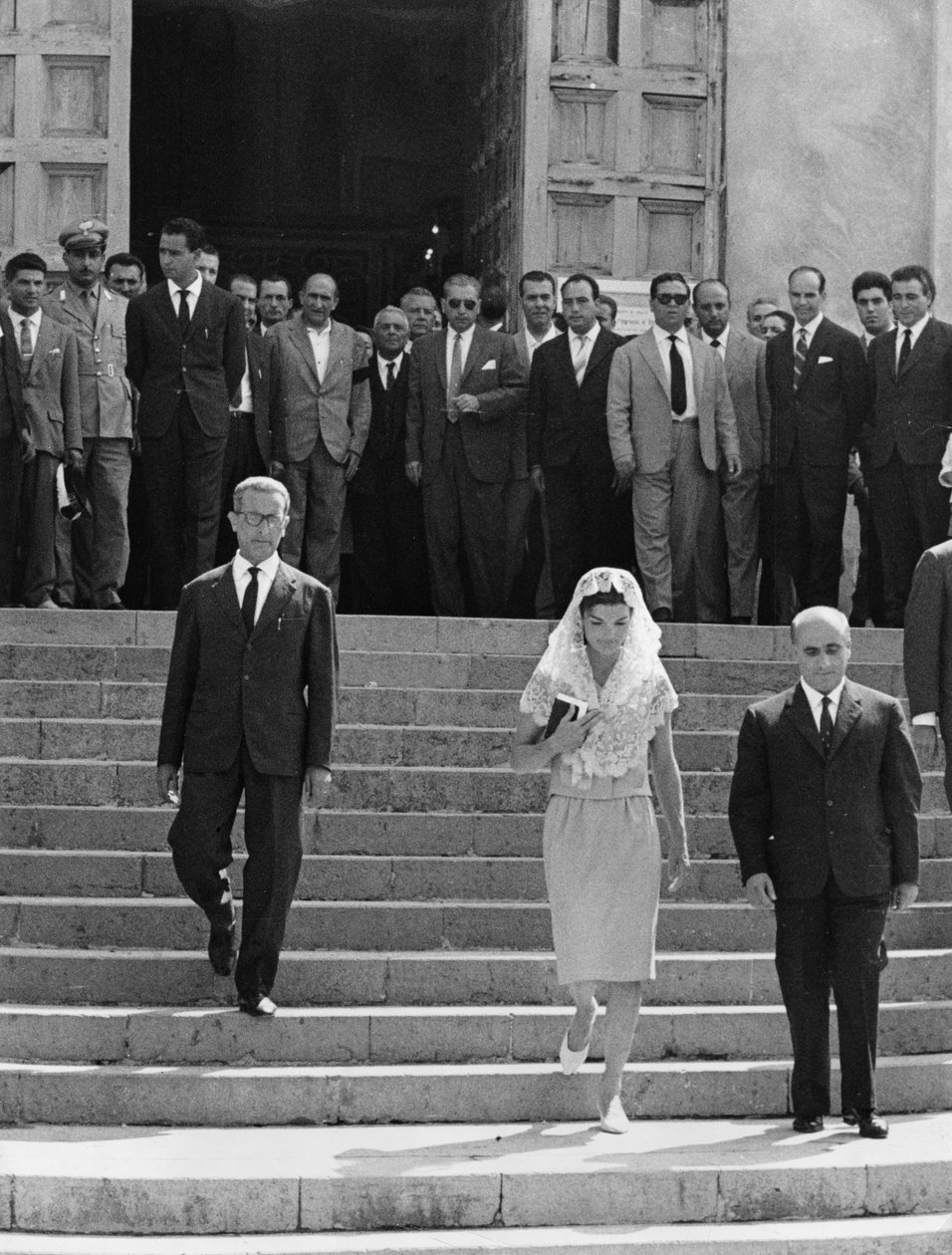 Jacqueline Kennedy i Italien. af Unbekannt