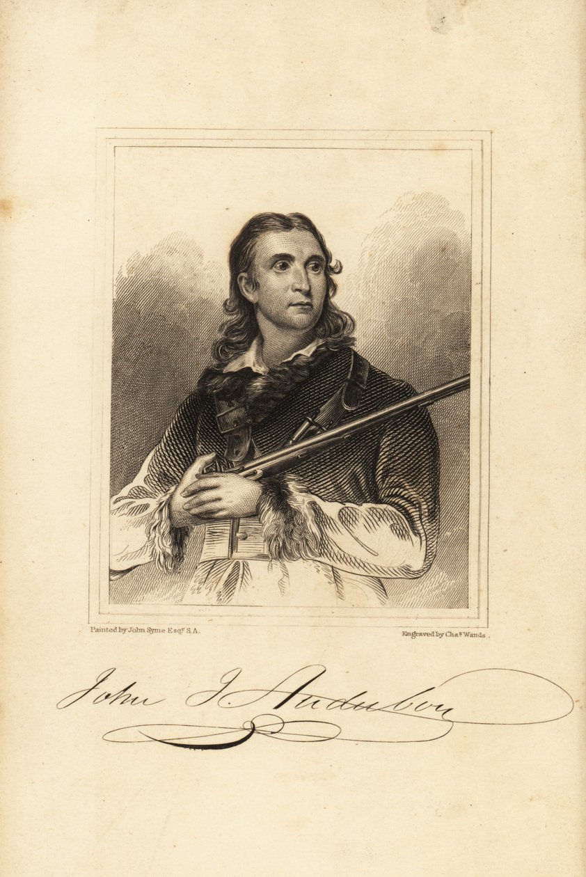 John James Audubon, amerikansk ornitolog, naturforsker og maler af Unbekannt