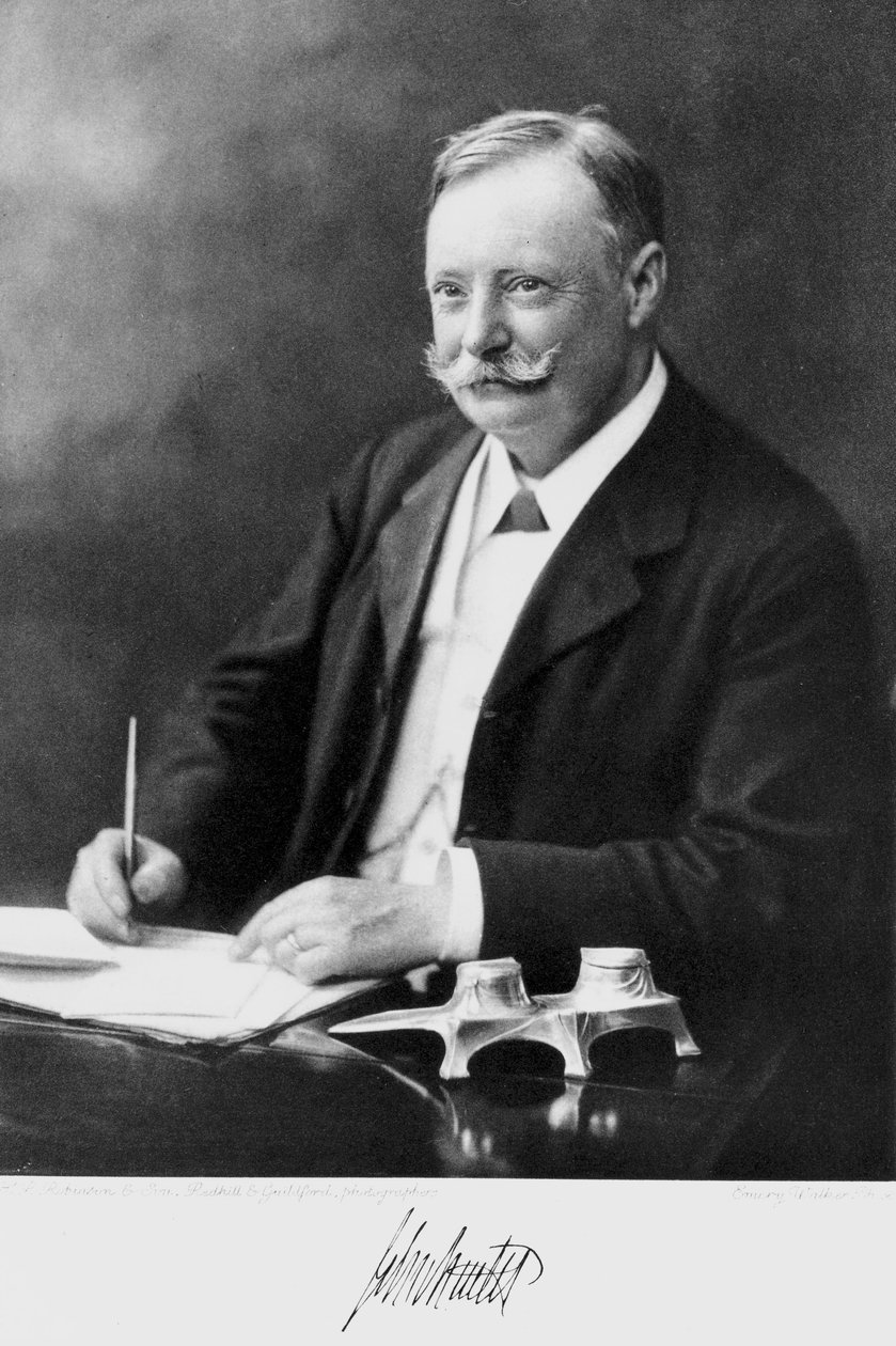 John Muter, formand for Society of Analytical Chemistry af Unbekannt