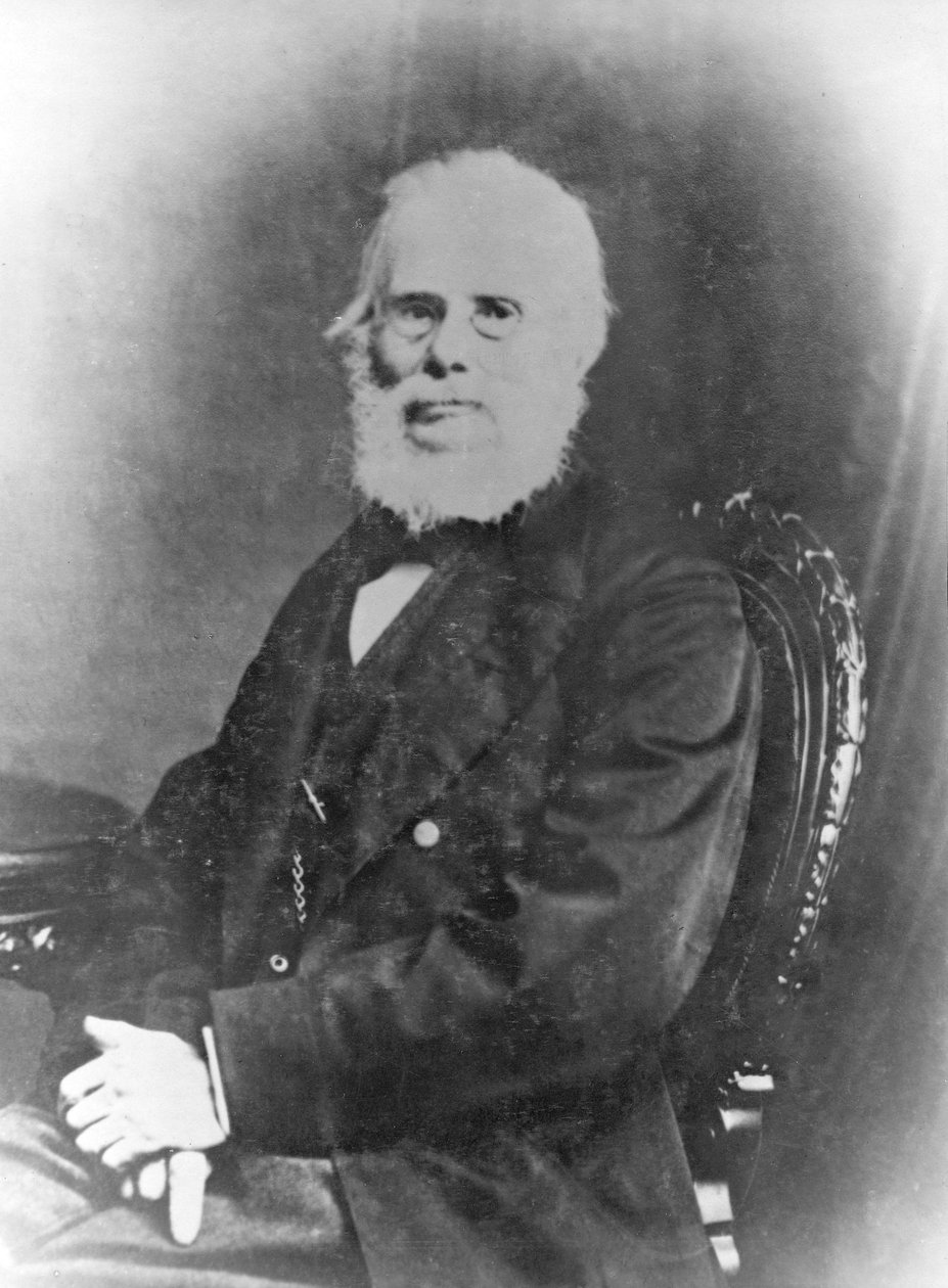 John Stringfellow, engelsk pionerflyver, ca. 1875 af Unbekannt