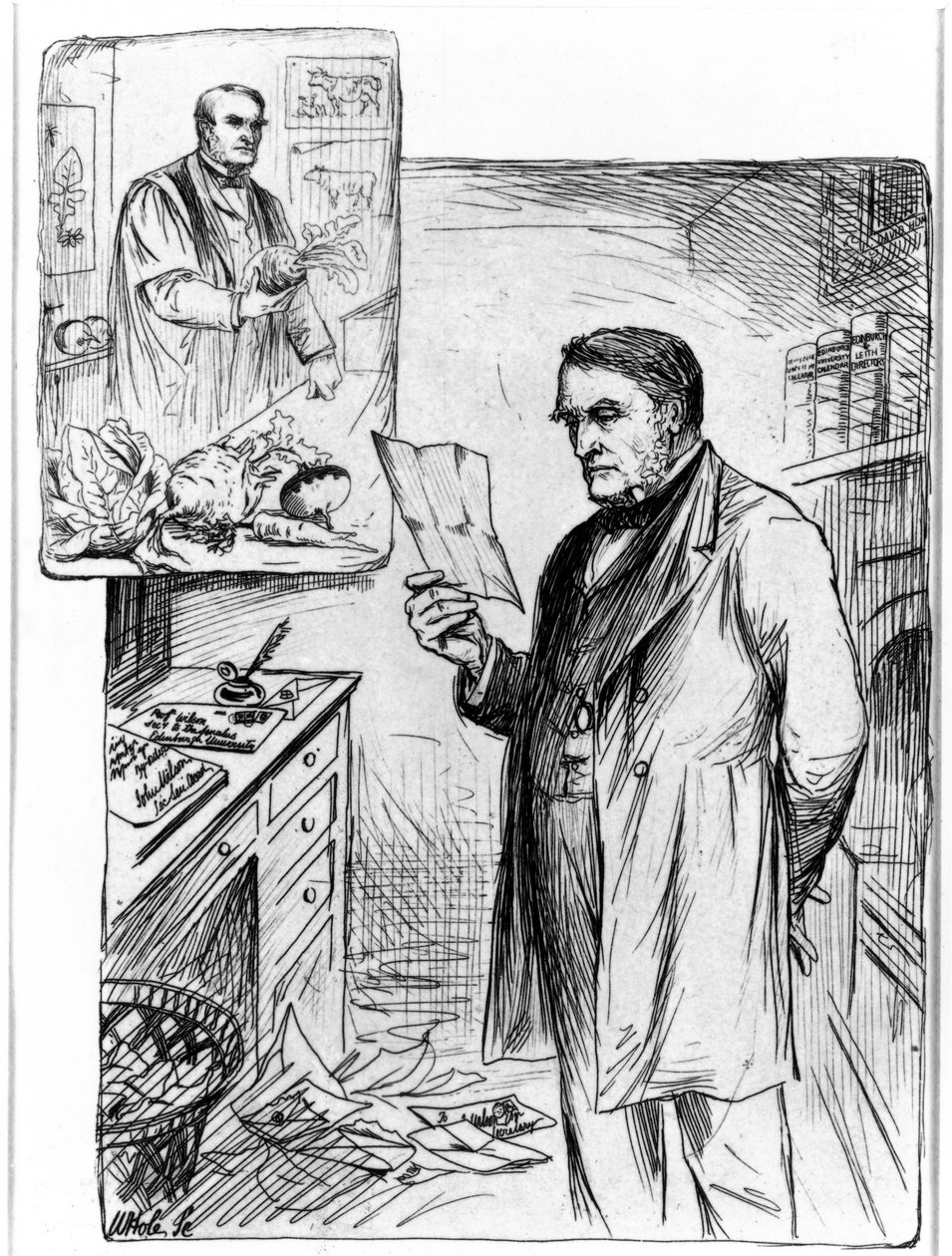 John Wilson, britisk landbruger, c 1860 af Unbekannt