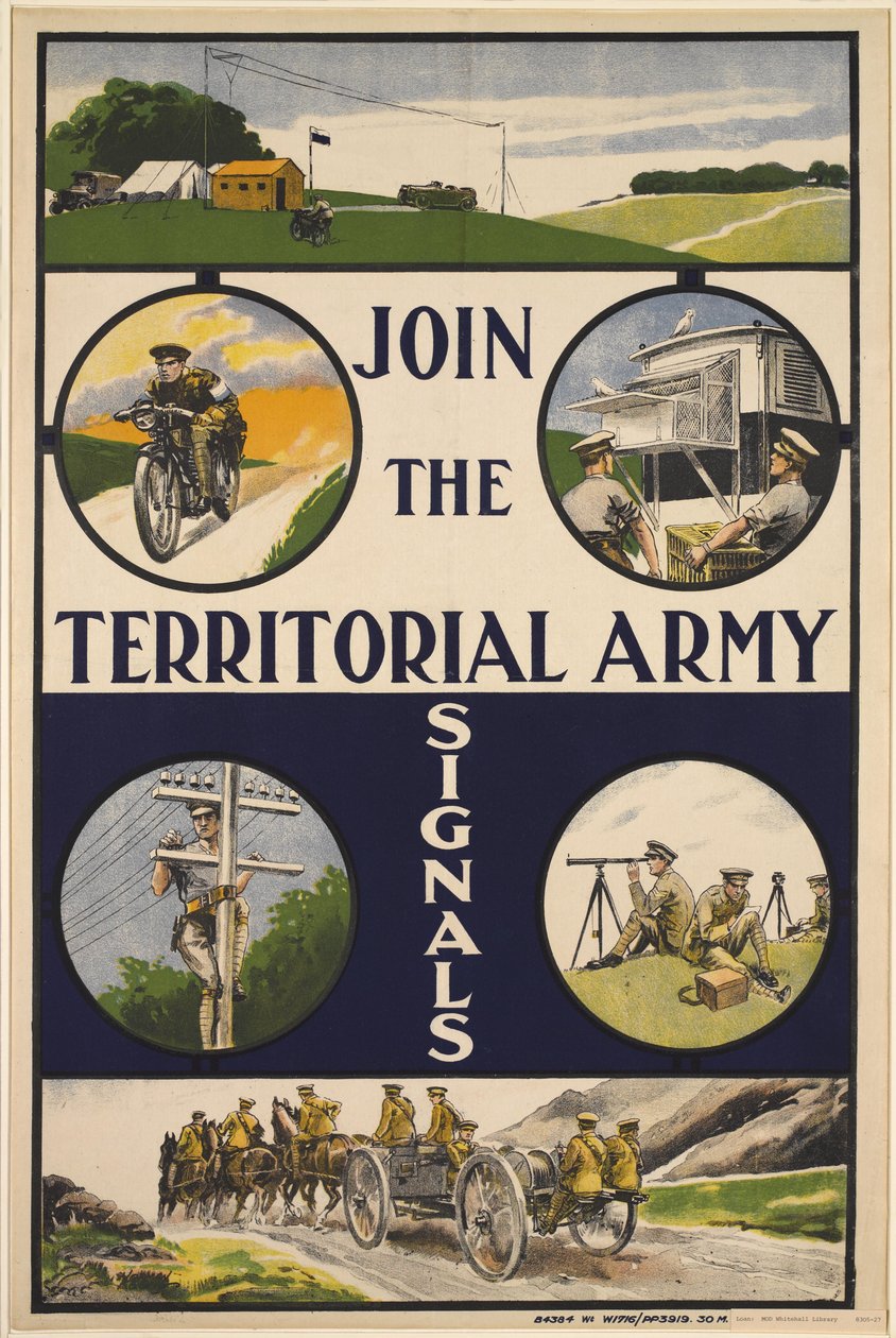 Slut dig til Territorial Army Signals af Unbekannt