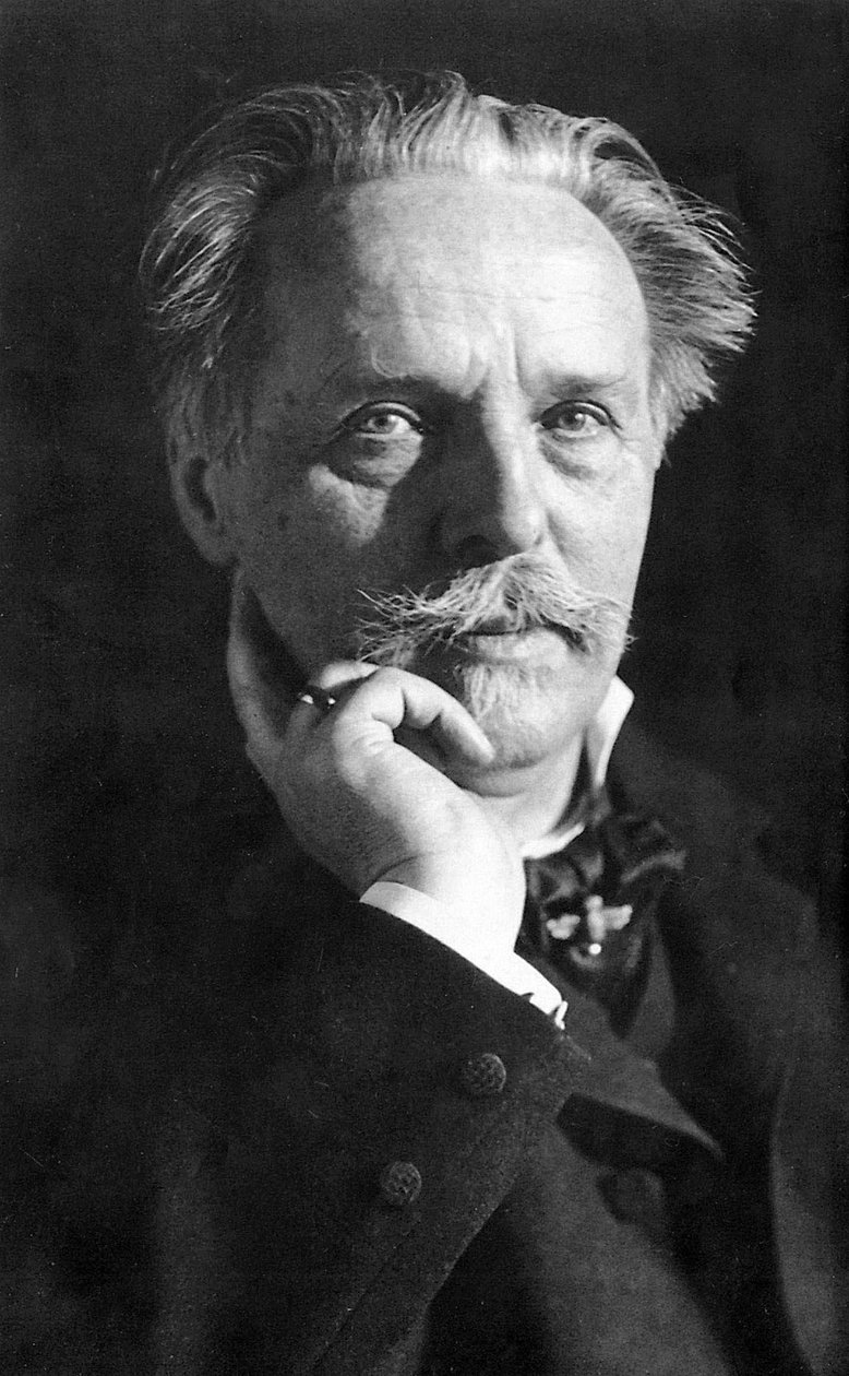 Karl Friedrich May (1842-1912) tysk forfatter, foto af Erwin Raupp af Unbekannter Künstler