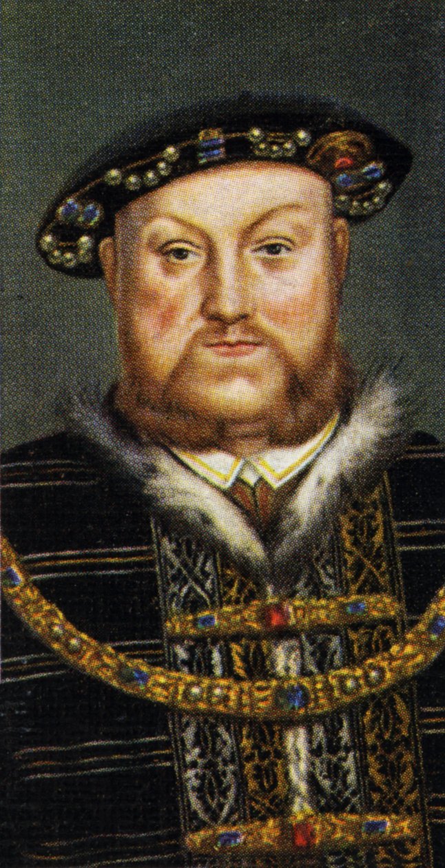 Portræt af kong Henrik VIII af Unbekannter Künstler