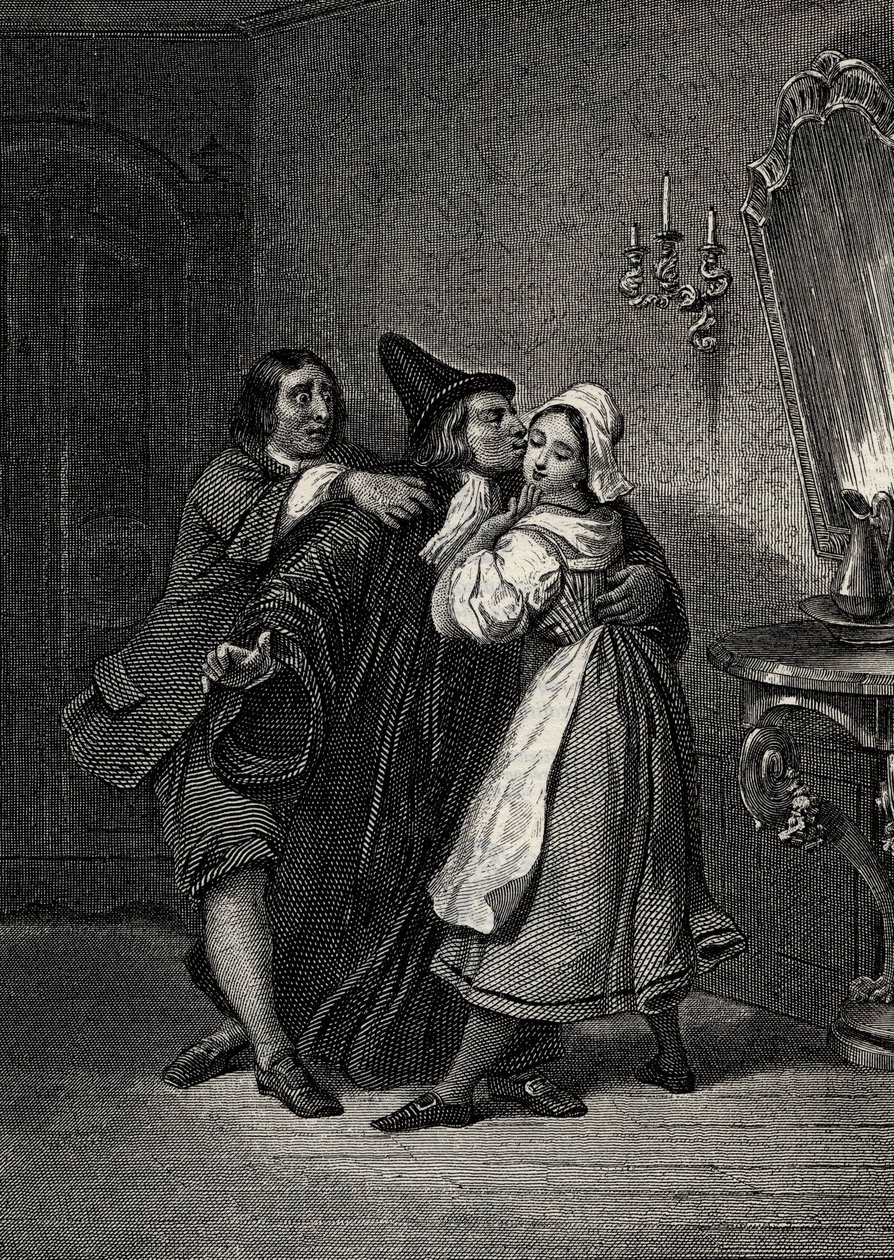 Le Medecin malgre lui, piece by Jean Baptiste Poquelin dit Molieredani af Unbekannt