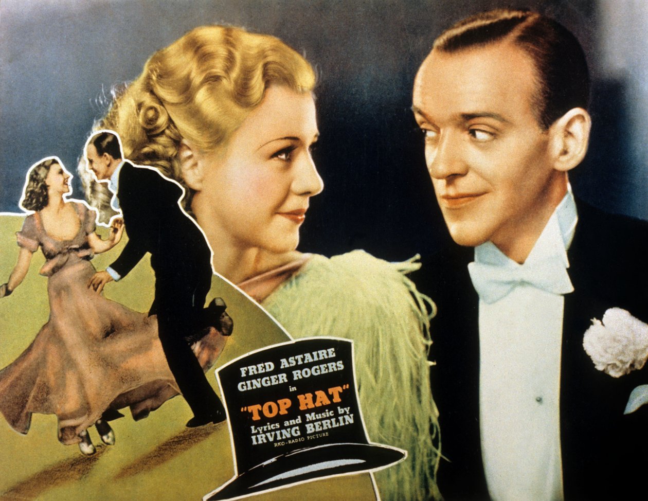 MarkSandrichs TOP HAT Topdanser med Ginger Rogers, Fred Astaire af Unbekannt
