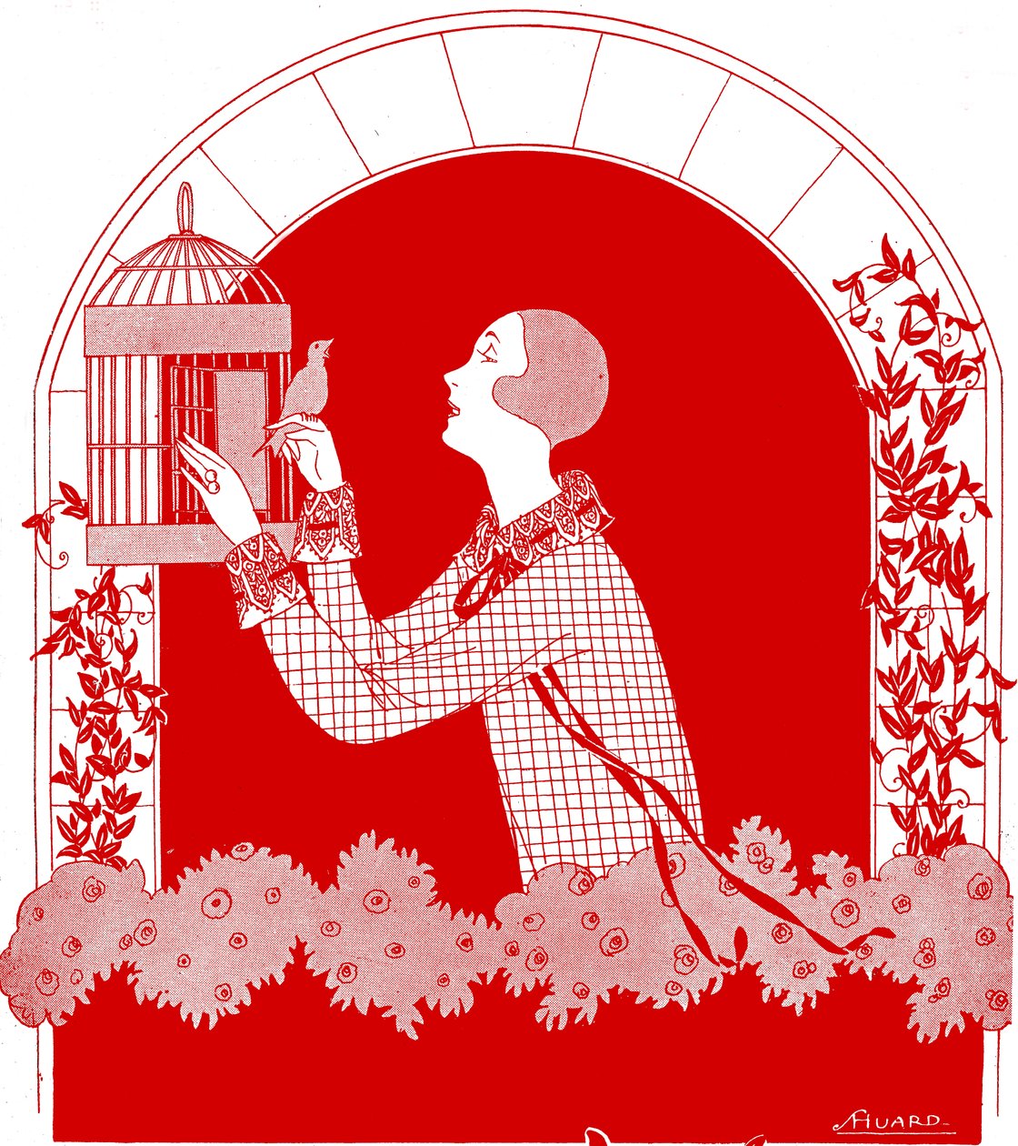 Les Modes de la Femme de France Maj 1925 af Unbekannter Künstler