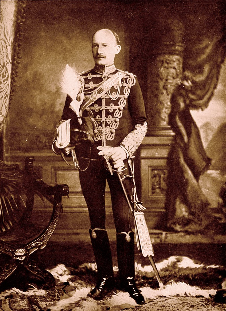 Generalløjtnant Baden Powell, portræt ca. 1900 af Unbekannter Künstler