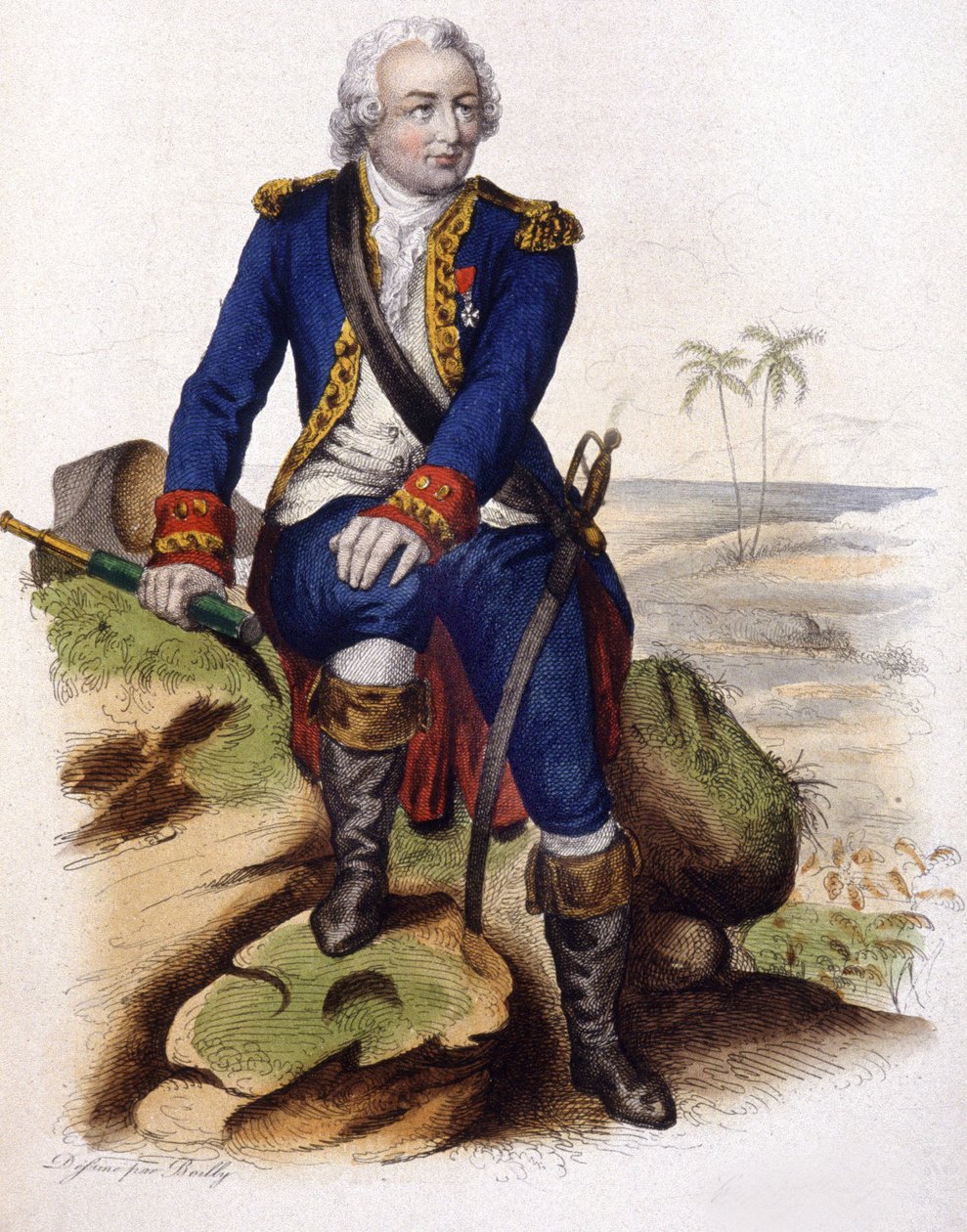Louis-Antoine de Bougainville af Unbekannter Künstler