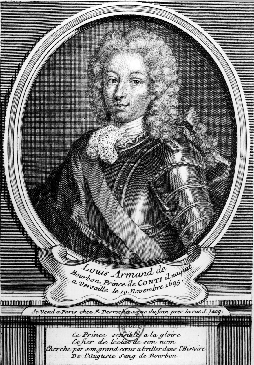 Louis Armand II, Prins af Conti - Louis-Armand de Bourbon-Conti (1695-1727) - Louis Armand de Bourbon, Prins af Conti (f. 1695 i Versailles) af William M. Timlin