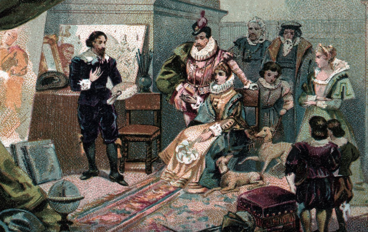 Ludvig XIII og Anne af Østrig i Rubens