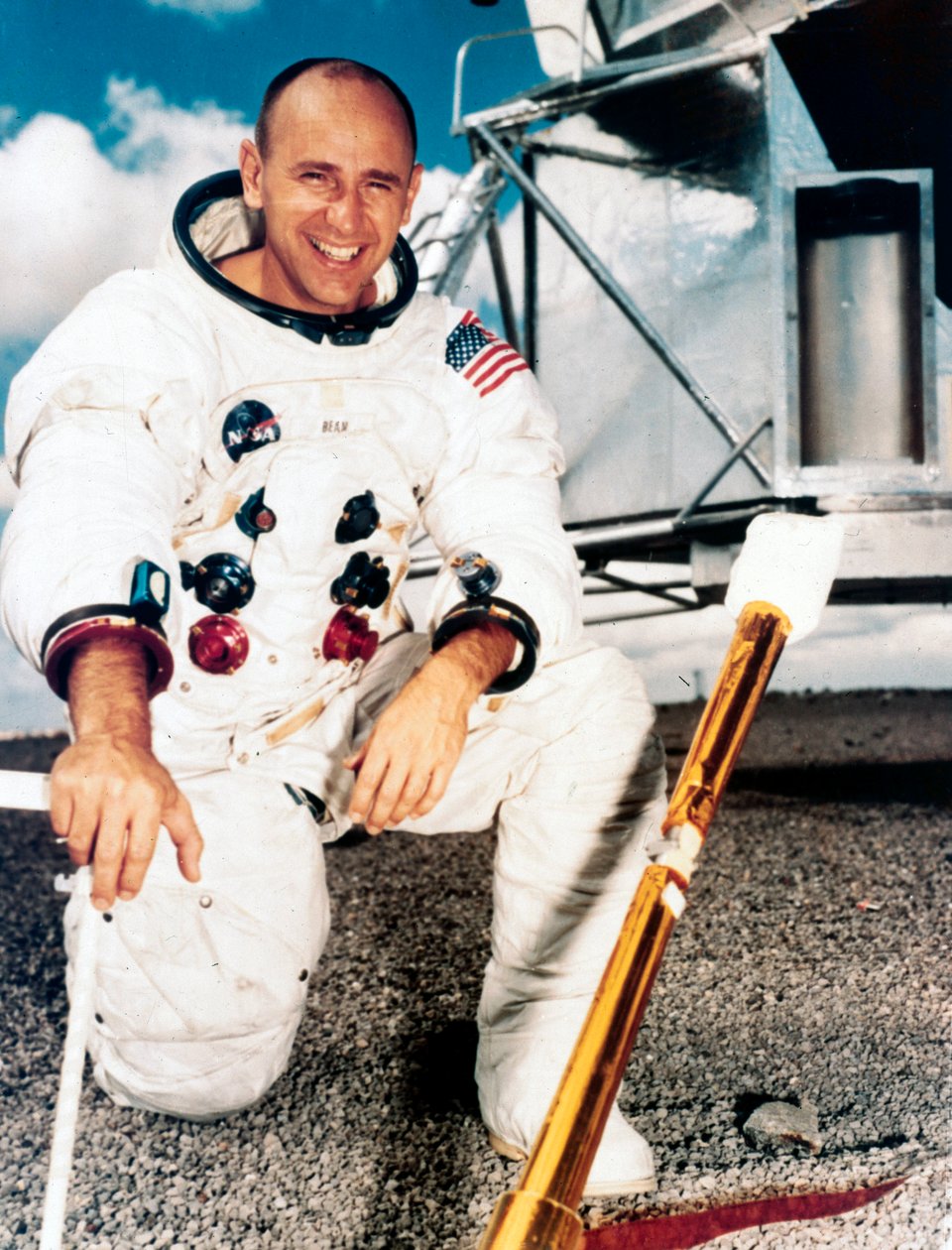 Bemandet rumflyvning, USA, Apollo 12 Apollo 12-astronaut Alan Bean af Unbekannt