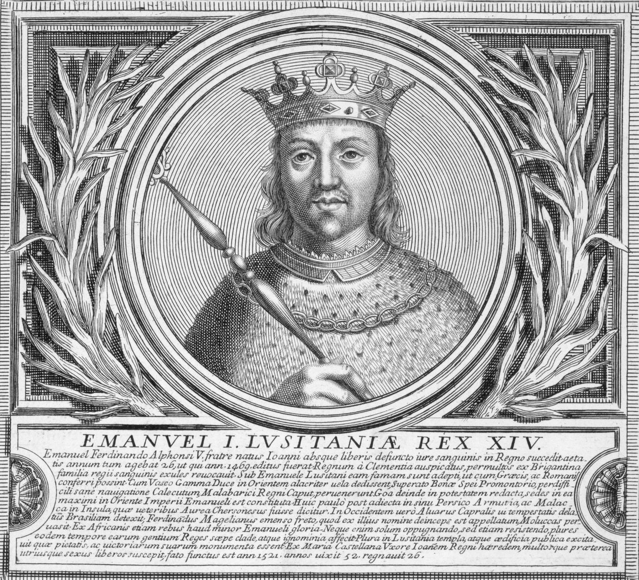 Manuel I af Portugal (litho) af Unbekannt