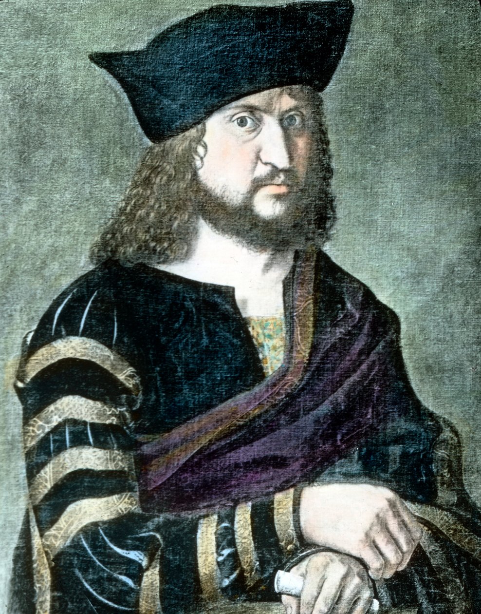 Martin Luthers ven og velgører, Frederik III af Sachsen af Unbekannter Künstler