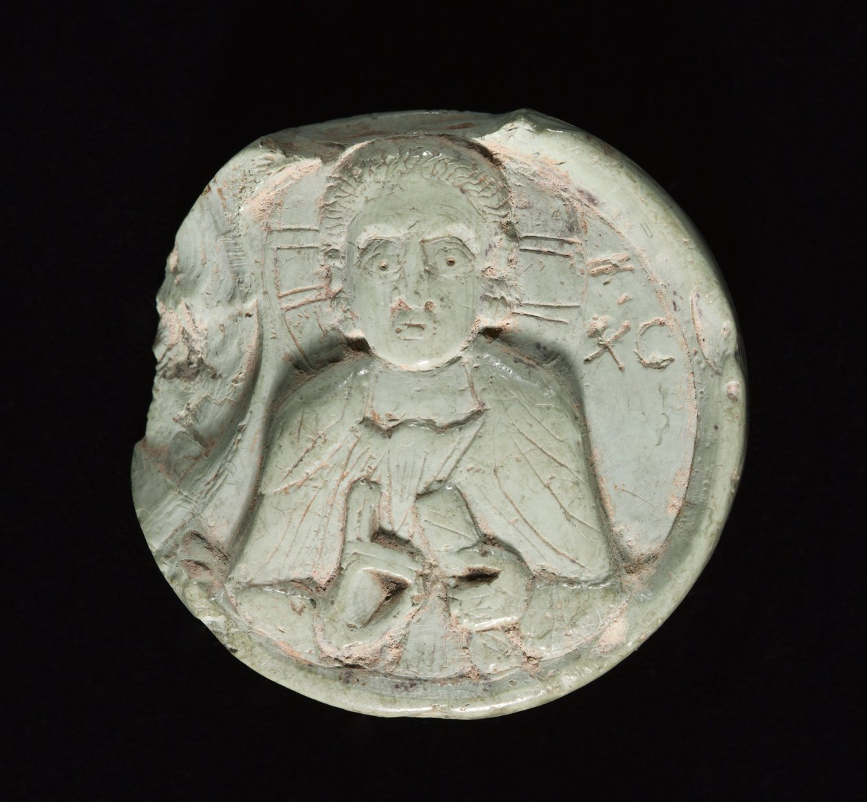 Medaljon med Kristus, ca. 1200-1400 af Unbekannt