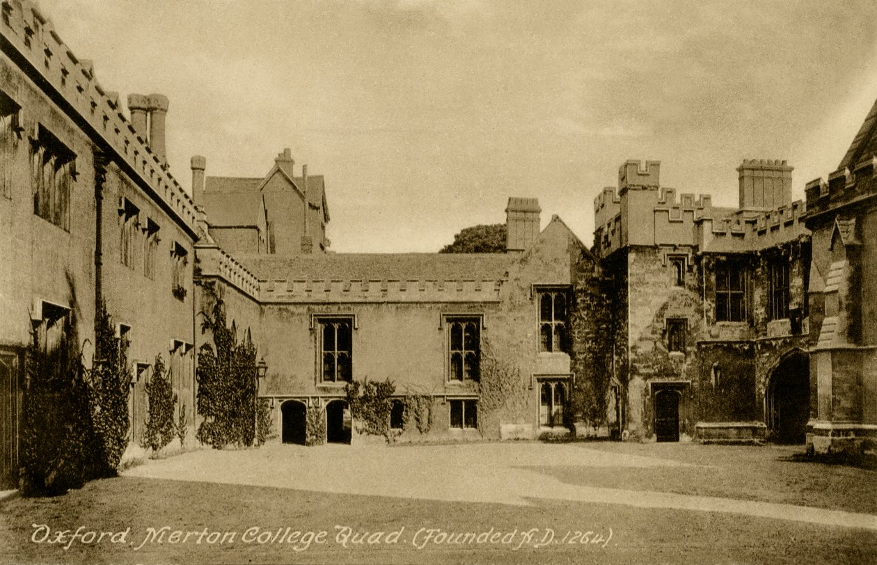 Merton College, Oxford af Unbekannter Künstler