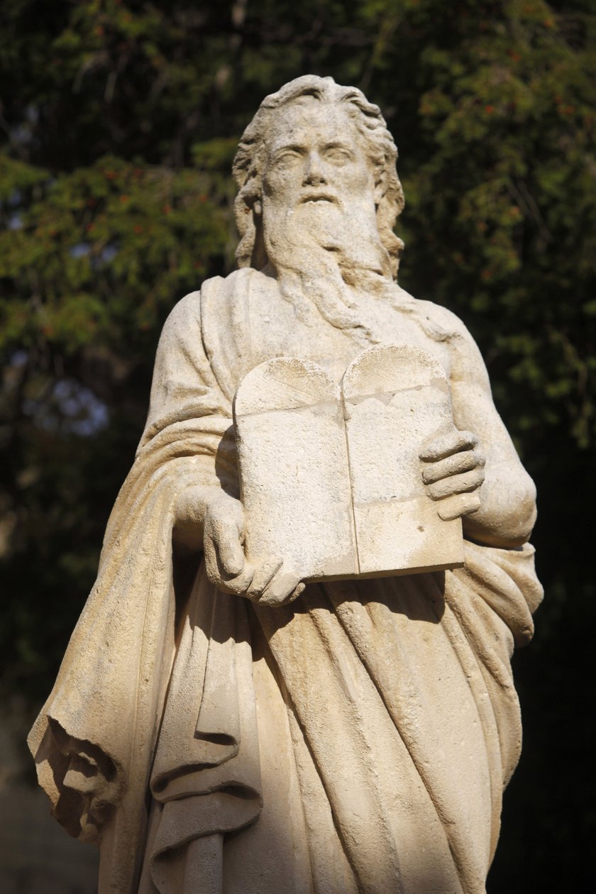 Moses-statue i Salon-de-Provence, Salon de Provence, Frankrig af Unbekannt