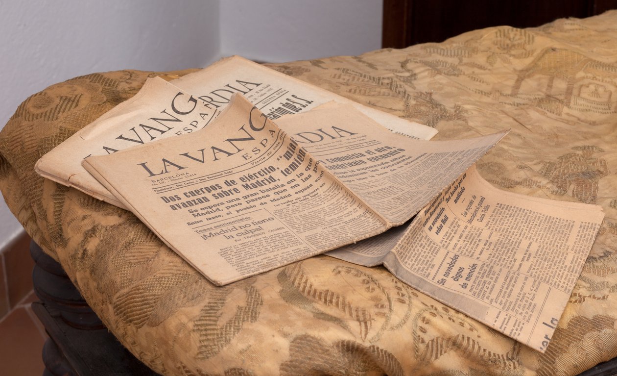 Museum Regional Museum of Urgell. Nogle aviser, Vanguardia af Unbekannt