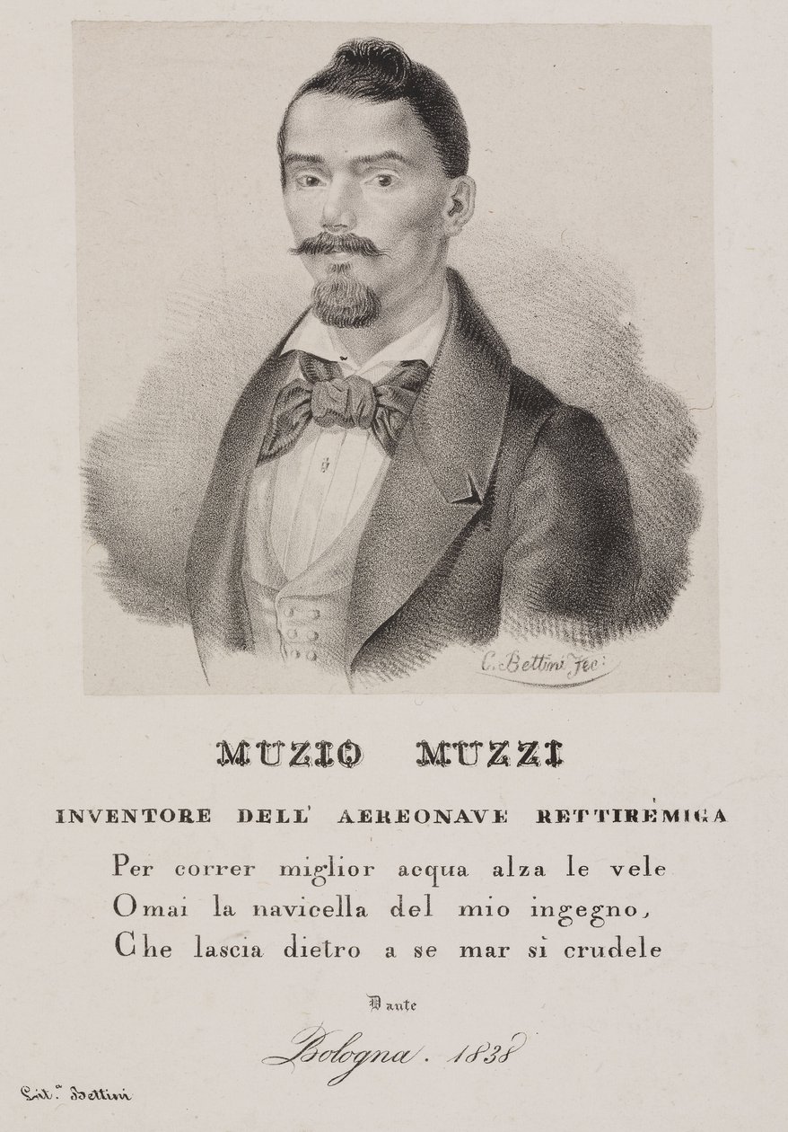 Muzio Muzzi, italiensk ballonist af Unbekannt