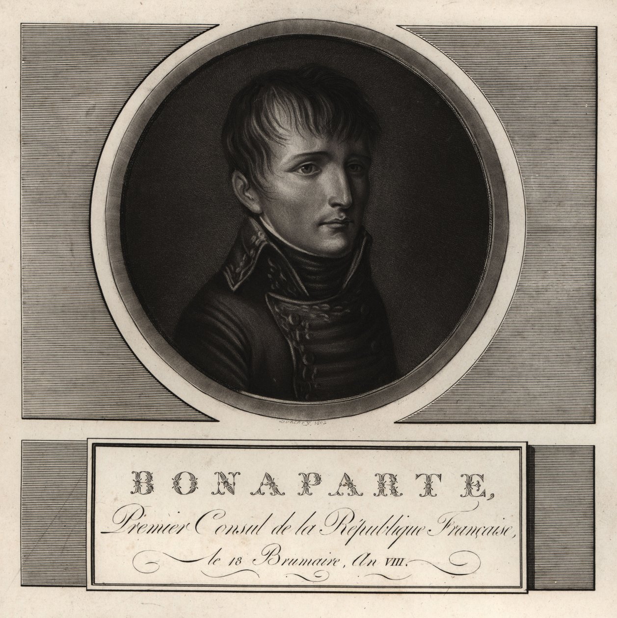Napoleon Bonaparte, Den Franske Republiks første konsul, An VIII af Unbekannt