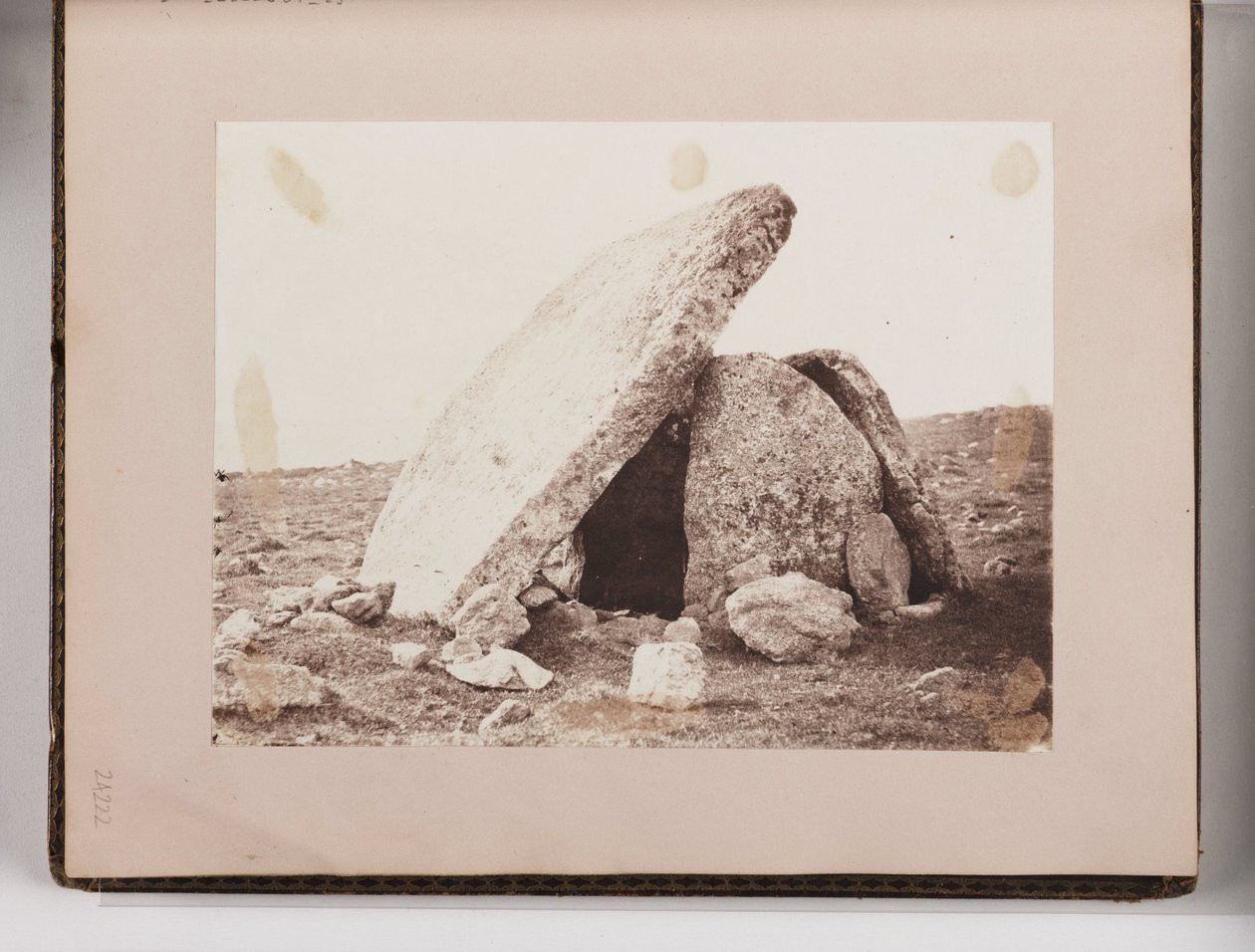 Neolitisk monument, Wales, ca 1860
