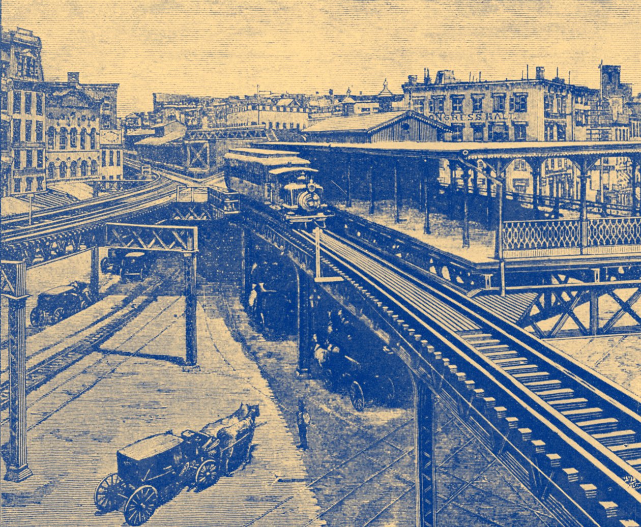 New Yorks metro af Unbekannter Künstler