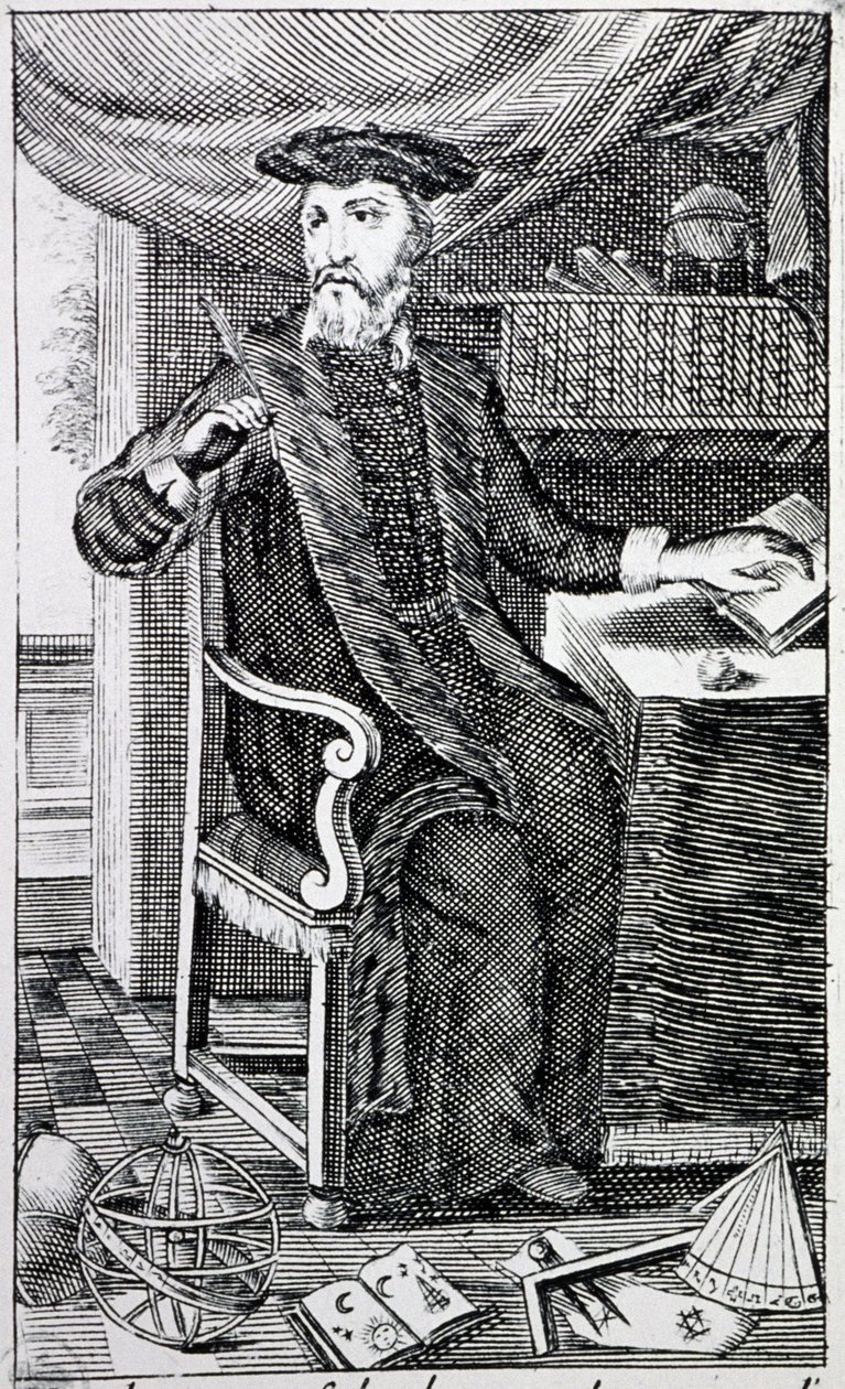 Nostradamus af Unbekannter Künstler