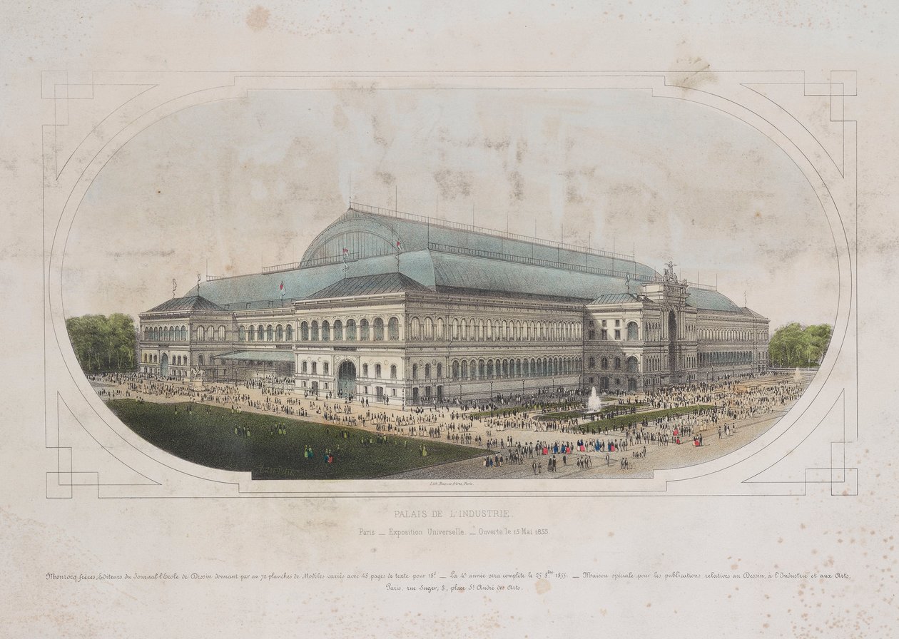 Other Palace of Industry, Universal Exhibition, Paris af Unbekannt