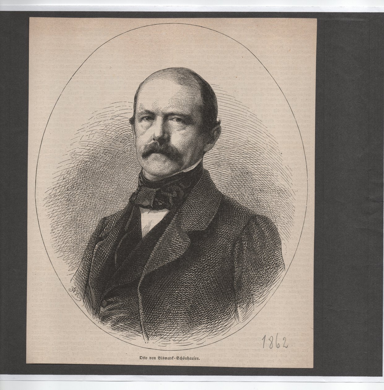 Otto von Bismarck-Schönhausen af Unbekannter Künstler